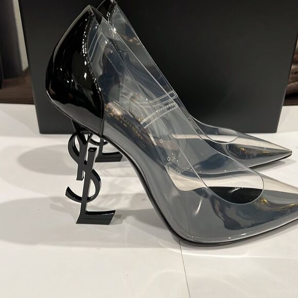 Yves Saint Laurent Shoes - Brand new Saint Laurent

Opyum Pumps In Tpu And Patent Leather With Black Heel